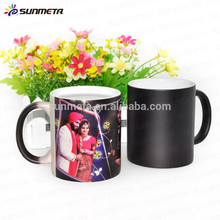 Tasse de café magique Sunmeta pour sublimation, tasse à changement de couleur